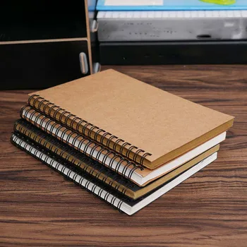 Hard Back Cover Spiral Bound Coil Sketch Book Blank Paper Kraft Sketching Paper School Office Supply
Hard Back Cover Spiral Bound Coil Sketch Book Blank Paper Kraft Sketching Paper School Office Supply