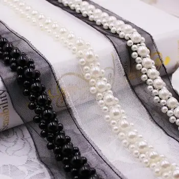 29Yards Pearl Beaded Trim Applique Clothing Accessories Collar Diy Handmade Pearl Bead Trimming For Sash Headband Wedding Decor
29Yards Pearl Beaded Trim Applique Clothing Accessories Collar Diy Handmade Pearl Bead Trimming For Sash Headband Wedding Decor