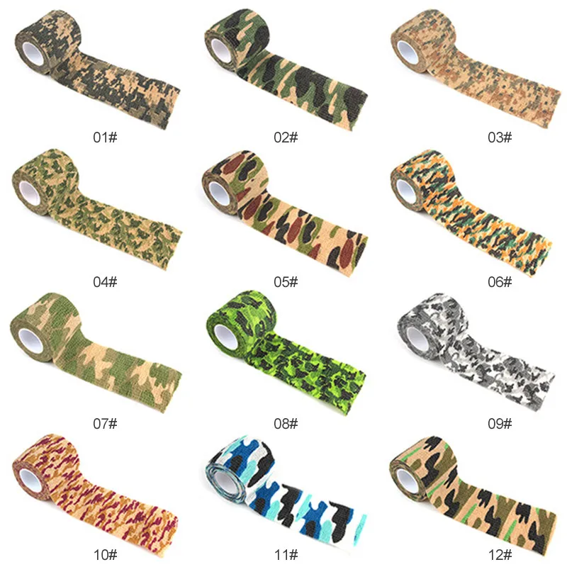 Retractable Retaining Plastic Non-woven Outdoor Camouflage Hide Tape Hunting Camouflage Cycling Stickers Stealth Tape
Retractable Retaining Plastic Non-woven Outdoor Camouflage Hide Tape Hunting Camouflage Cycling Stickers Stealth Tape