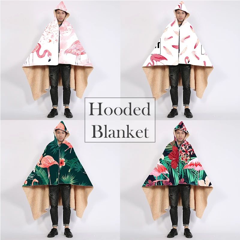 Hooded Blanket for Adult Gothic Colored Flamingo Pattern Sherpa Fleece Wearable Throw Blanket Microfiber Galaxy Bedding
Hooded Blanket for Adult Gothic Colored Flamingo Pattern Sherpa Fleece Wearable Throw Blanket Microfiber Galaxy Bedding
