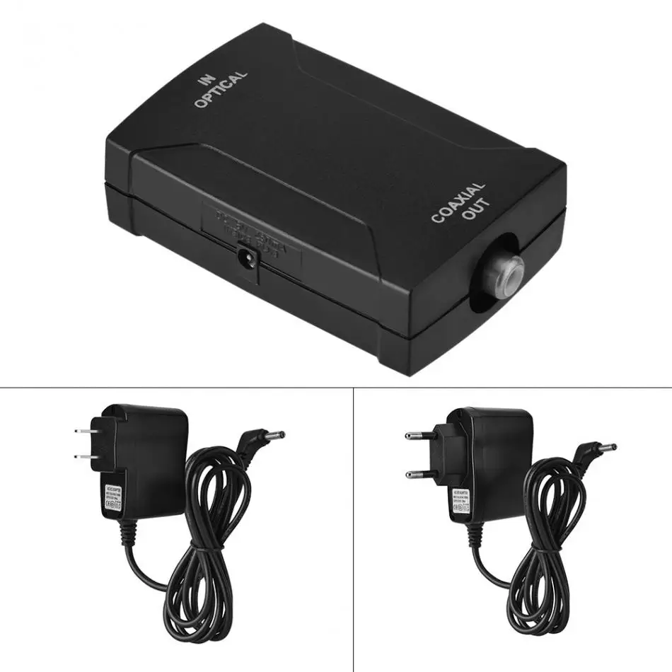 VBESTLIFE Toslink Optical to Coax Coaxial Digital Audio Converter Adapter for Home Theater & DTS & Dolby
VBESTLIFE Toslink Optical to Coax Coaxial Digital Audio Converter Adapter for Home Theater & DTS & Dolby