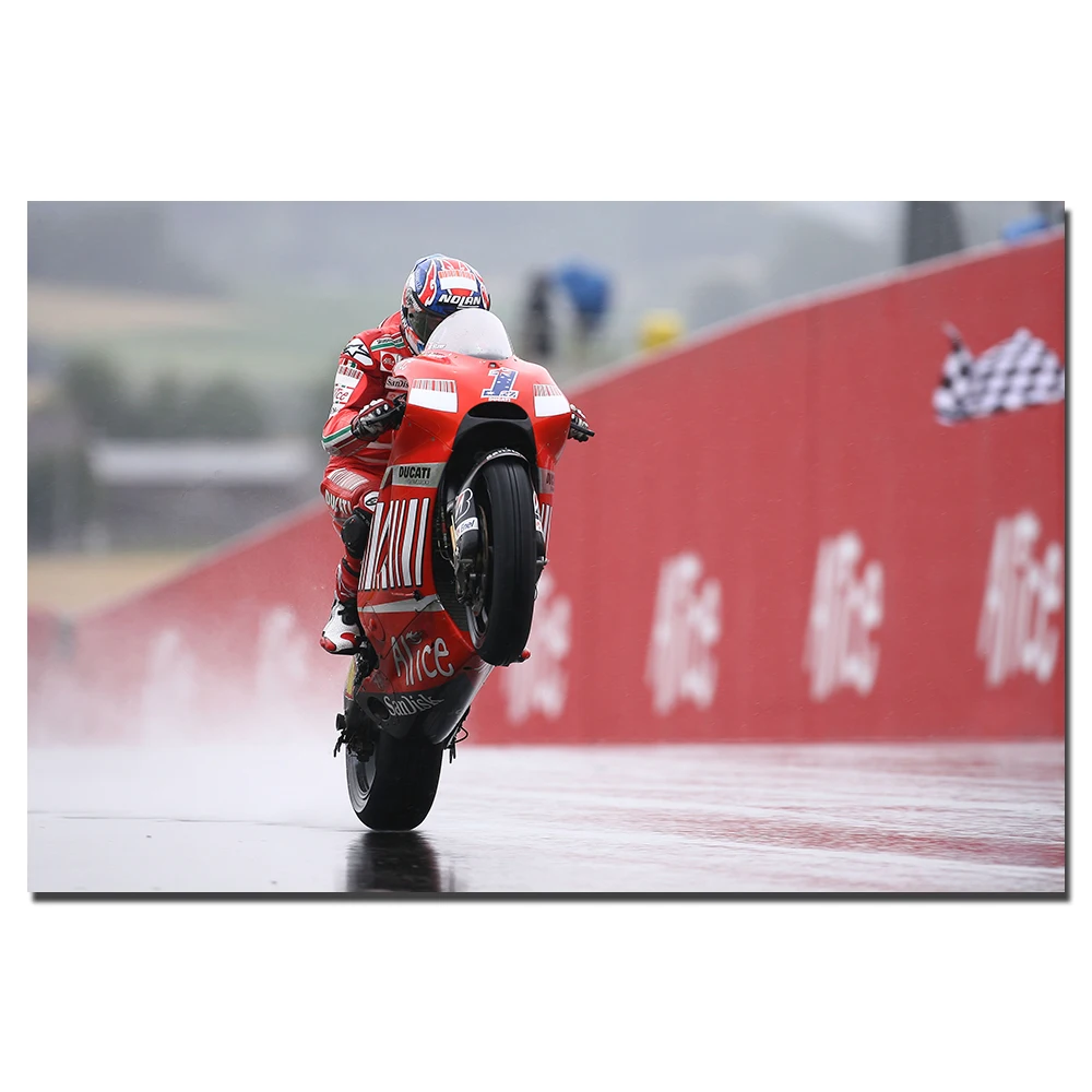 Wheelie Ducati Sportbike Canvas Painting Wall Art Pictures for Living Room Home Decor Poster
Wheelie Ducati Sportbike Canvas Painting Wall Art Pictures for Living Room Home Decor Poster