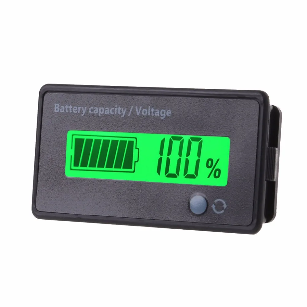 12V-84V Lead-acid Battery Capacity Indicator Voltage Meter Voltmeter LCD Monitor Tester Tools
12V-84V Lead-acid Battery Capacity Indicator Voltage Meter Voltmeter LCD Monitor Tester Tools
