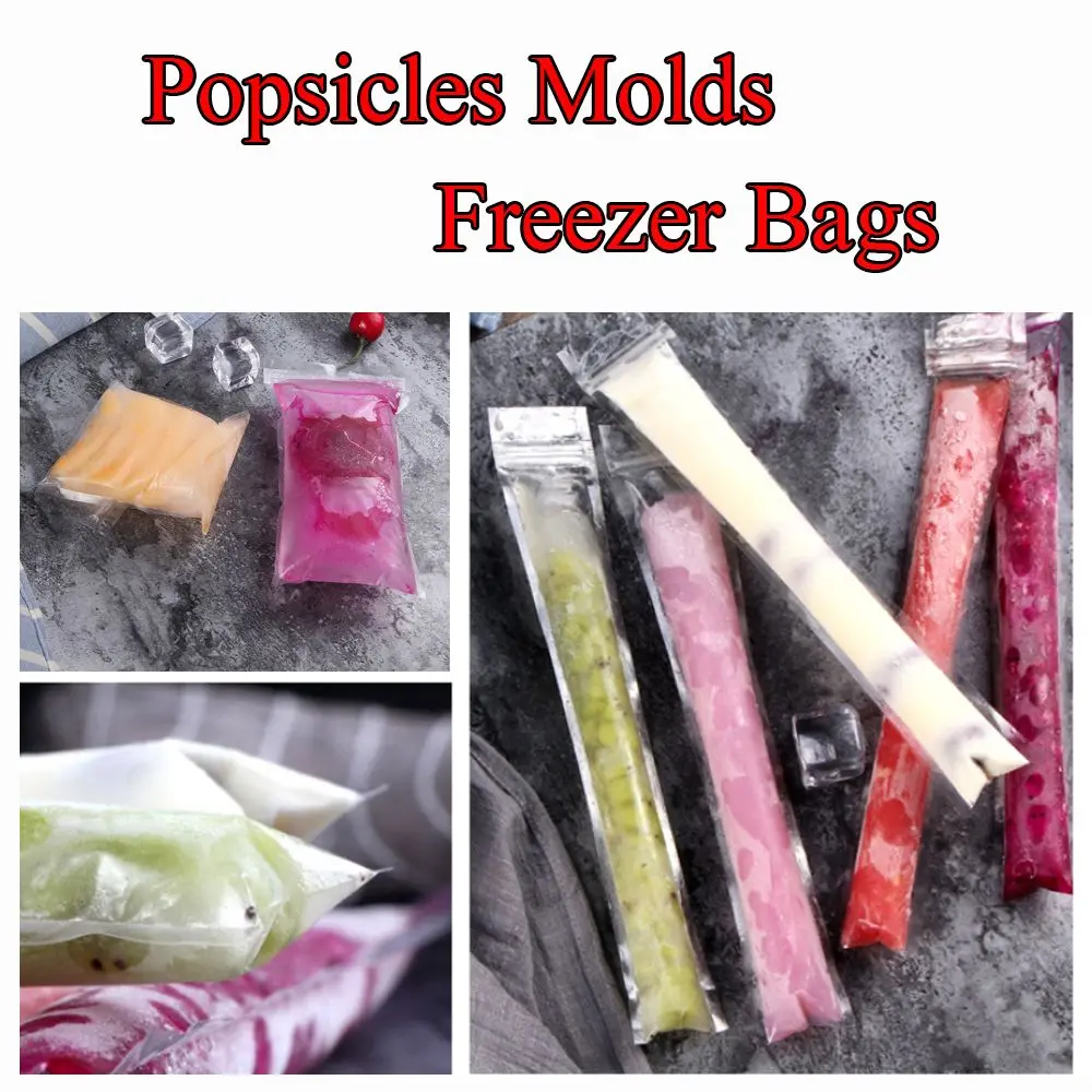 20PCS DIY Ice Stick Self-sealing Bags Ice Popsicle Mold Disposable Reusable Kids Zip Lock Ice Pop Freeze Bags Yogurt Candy Maker
20PCS DIY Ice Stick Self-sealing Bags Ice Popsicle Mold Disposable Reusable Kids Zip Lock Ice Pop Freeze Bags Yogurt Candy Maker