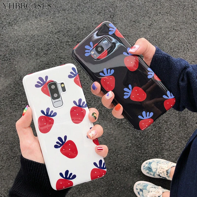 YHBBCASES For Samsung Note 8 9 Cartoon Fruits IMD Soft Cases Fashion Lovely Strawberry Phone Cover For Samsung Galaxy S8 S9 Plus
YHBBCASES For Samsung Note 8 9 Cartoon Fruits IMD Soft Cases Fashion Lovely Strawberry Phone Cover For Samsung Galaxy S8 S9 Plus