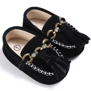 New Anti-slip Boat style baby moccasins infant PU Suede Leather first walker soft soled Newborn 0-18M Baby Loufer shoes
New Anti-slip Boat style baby moccasins infant PU Suede Leather first walker soft soled Newborn 0-18M Baby Loufer shoes