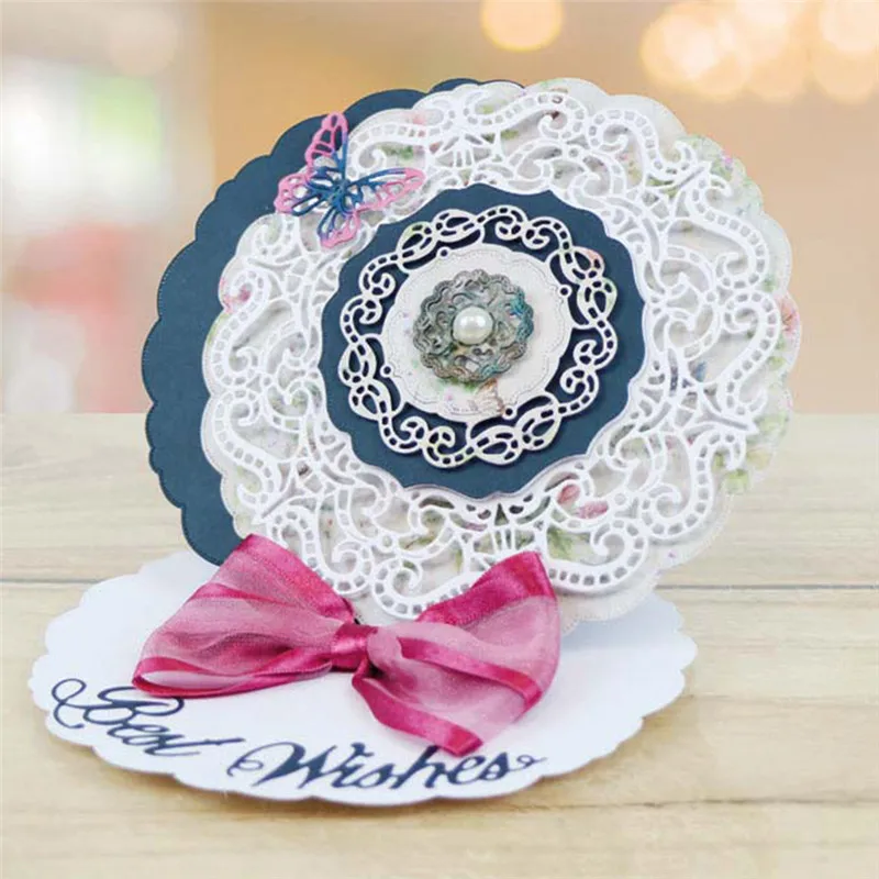 DiyArts Lace Circle Frame Metal Cutting Dies for Scrapbooking New 2019 Craft Dies Embossing Dies Cuts Card Making Stencils DIY
DiyArts Lace Circle Frame Metal Cutting Dies for Scrapbooking New 2019 Craft Dies Embossing Dies Cuts Card Making Stencils DIY