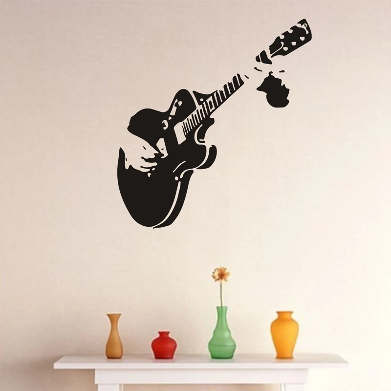 Creative Art Guitar Wall Stickers Home Decor DIY Musical Instrument vinyl wall stickers home decor living bedroom
Creative Art Guitar Wall Stickers Home Decor DIY Musical Instrument vinyl wall stickers home decor living bedroom