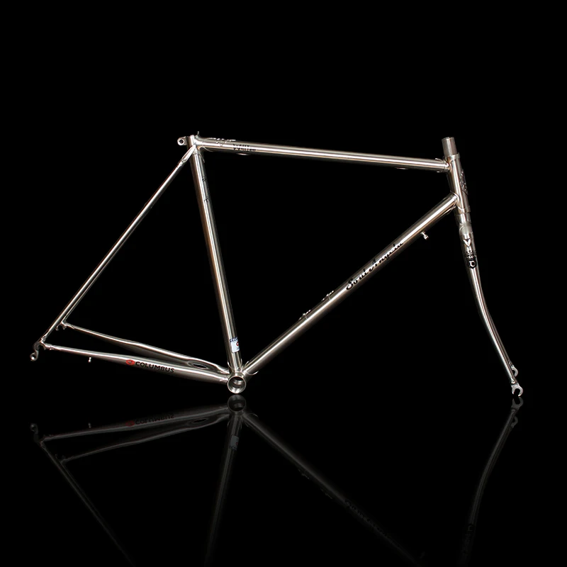 Фото Хромированная молибденовая стальная рама для шоссейного велосипеда | Велосипедная рама (4000618345328)