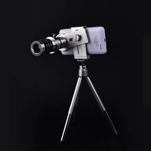 universal Mobile phone lens zoom telescope camera photography telephoto lenses high quality can be fixed a tripod lentes Fashion