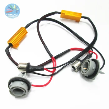 2PCS S25 P21W PY21W BAY15S BA15S 1156 LED Decoder 50W 8Ohm Canbus Free Error LED Resistor Decoder Warning Signal Error Cancel
2PCS S25 P21W PY21W BAY15S BA15S 1156 LED Decoder 50W 8Ohm Canbus Free Error LED Resistor Decoder Warning Signal Error Cancel