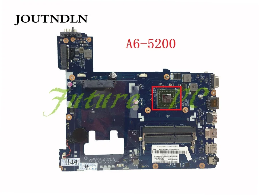 JOUTNDLN FOR Lenovo G505 Laptop Motherboard DDR3 A6-5200 CPU VAWGA/GB LA-9912P FRU 90003029 Test work
JOUTNDLN FOR Lenovo G505 Laptop Motherboard DDR3 A6-5200 CPU VAWGA/GB LA-9912P FRU 90003029 Test work