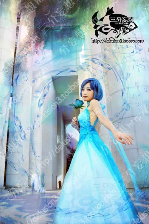 Free shipping Sailor Moon Princess Serenity Tsukino Usagi light blue Dress Cosplay Costume Wedding dress for party/women
Free shipping Sailor Moon Princess Serenity Tsukino Usagi light blue Dress Cosplay Costume Wedding dress for party/women