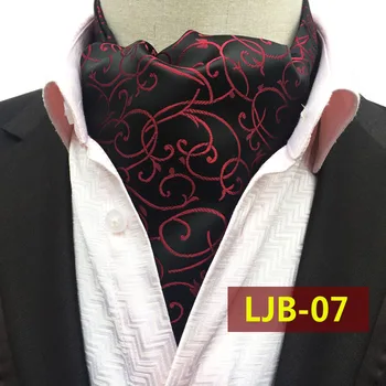 Big Size Fashion Men Elegant Collar Handkerchief Black with Red Classic Paisley Ascots for Wedding Banquet
Big Size Fashion Men Elegant Collar Handkerchief Black with Red Classic Paisley Ascots for Wedding Banquet