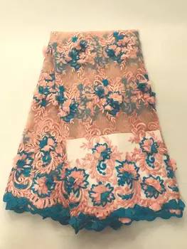 Latest Nigerian French Laces 2017 Applique 3d Flower Fabric High Quality African Embroidery Tulle Lace Fabric For Wedding Dress
Latest Nigerian French Laces 2017 Applique 3d Flower Fabric High Quality African Embroidery Tulle Lace Fabric For Wedding Dress
