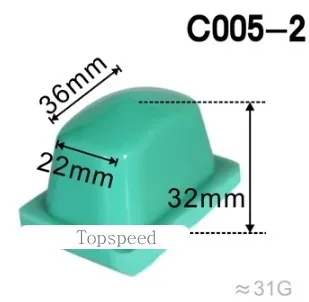 36x22mm silicone rubber pad head for pad printing machine pad printer