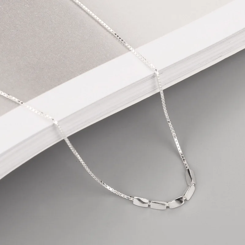 Trendy geometric 925 Sterling Silver small pendant necklace For Women Fashion silver choker jewelry necklaces for girls
Trendy geometric 925 Sterling Silver small pendant necklace For Women Fashion silver choker jewelry necklaces for girls