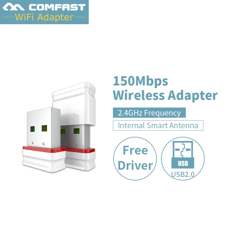 Free driver Comfast 150Mbps Mini Network Card Wireless USB WiFi LAN Adapter 802.11n/g/b WIFI adapters antenna For PC Computer
Free driver Comfast 150Mbps Mini Network Card Wireless USB WiFi LAN Adapter 802.11n/g/b WIFI adapters antenna For PC Computer
