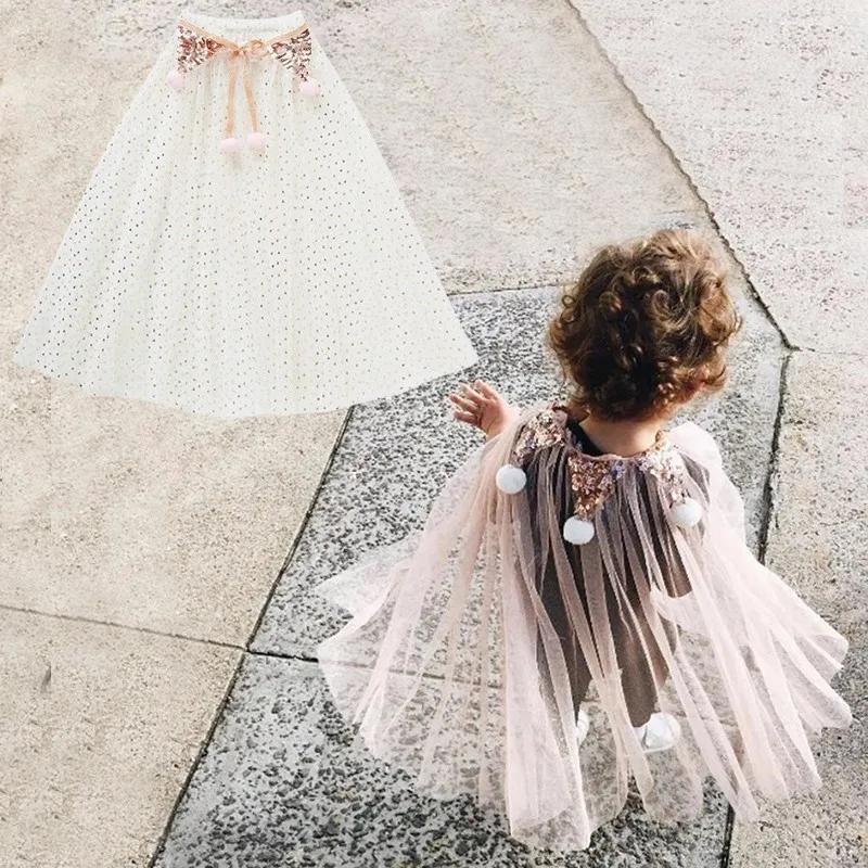 Baby Girls Fairy Shawls Summer Fancy Shawls Free Size Children Beautiful Princess Mesh Sequins Clothes 0.3kg#31
Baby Girls Fairy Shawls Summer Fancy Shawls Free Size Children Beautiful Princess Mesh Sequins Clothes 0.3kg#31