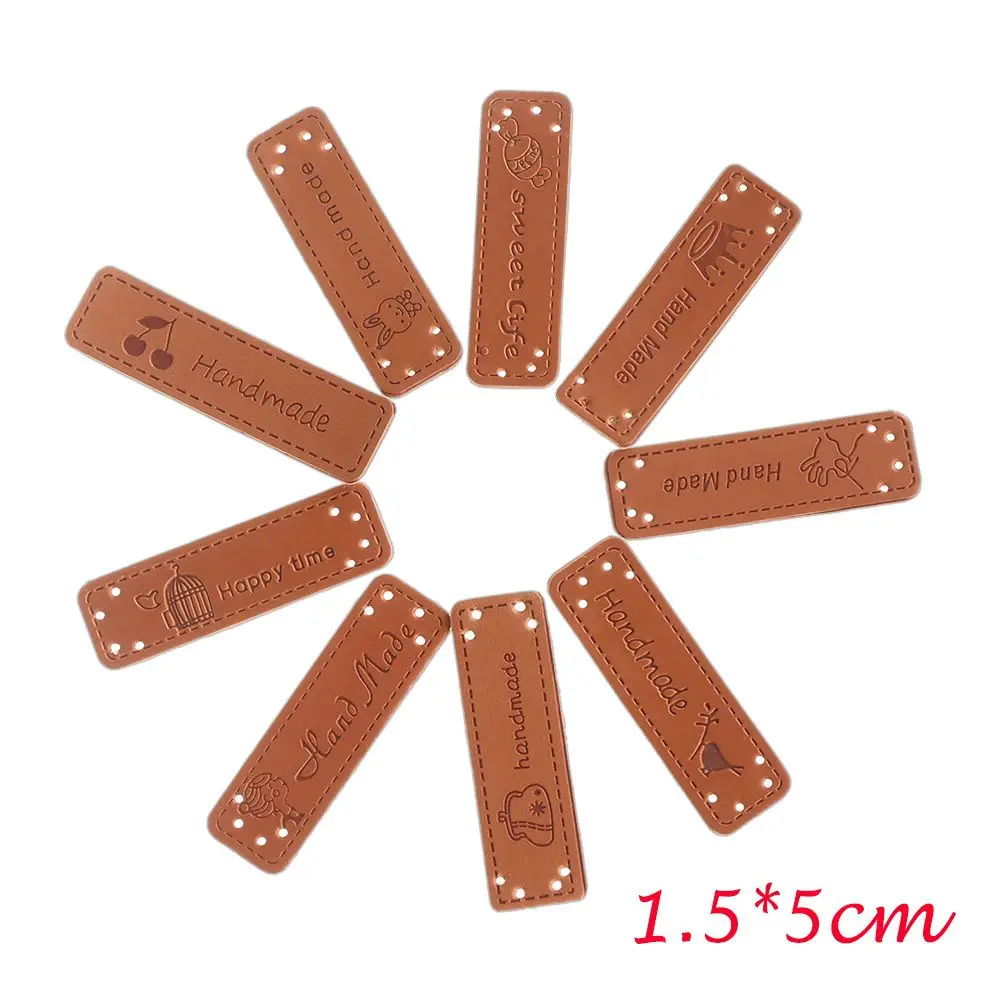PU Leather Brown Labels Handmad Garment Embroidered Labels DIY Cloth Craft Apparel Accessories Brown Labels
PU Leather Brown Labels Handmad Garment Embroidered Labels DIY Cloth Craft Apparel Accessories Brown Labels
