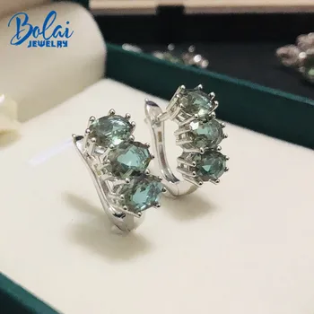 Bolai 3-Stone Nano Diaspore Stud Earrings 925 Sterling Silver Color Changing Sultanit Fine Jewelry For Women Wedding Classic
Bolai 3-Stone Nano Diaspore Stud Earrings 925 Sterling Silver Color Changing Sultanit Fine Jewelry For Women Wedding Classic