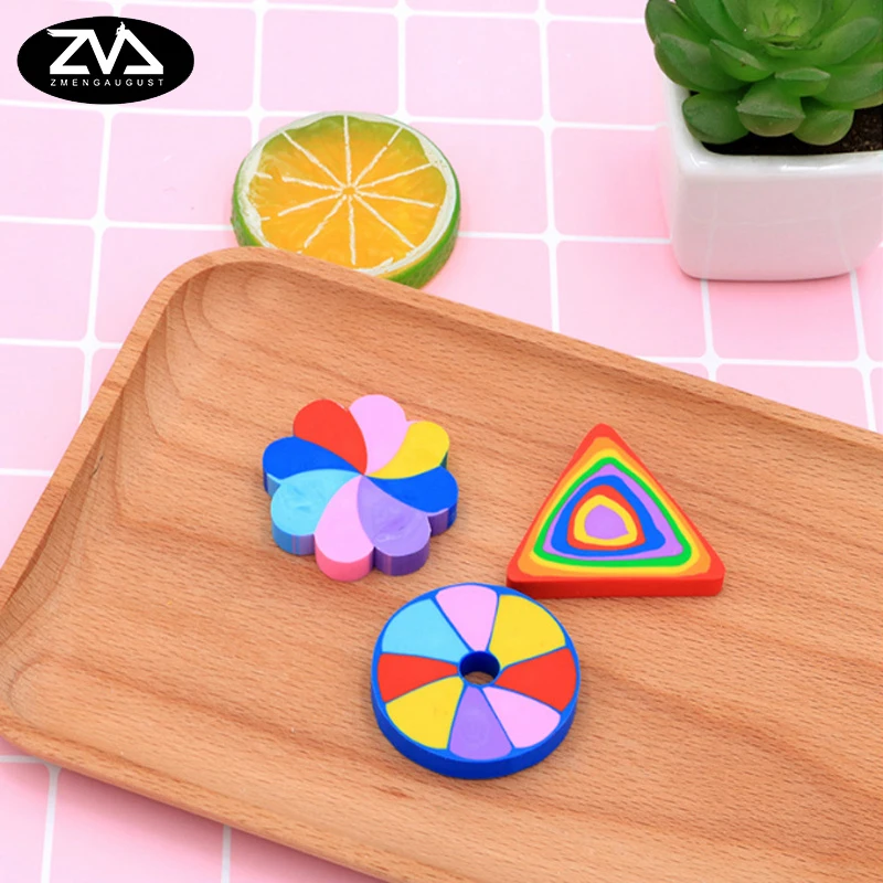 2pcs/lot Creative cartoon colorful students eraser children Learning stationery kawaii school supplies papelaria gift for kids
2pcs/lot Creative cartoon colorful students eraser children Learning stationery kawaii school supplies papelaria gift for kids