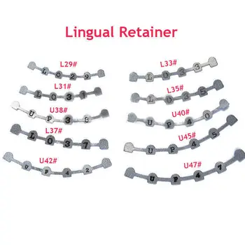 OSLDENT 2 Pcs/Packs Dental Orthodontic Universal Retenedor Lingual Retainer Splits Mesh Base L33 L29 L31 L35 L37
OSLDENT 2 Pcs/Packs Dental Orthodontic Universal Retenedor Lingual Retainer Splits Mesh Base L33 L29 L31 L35 L37