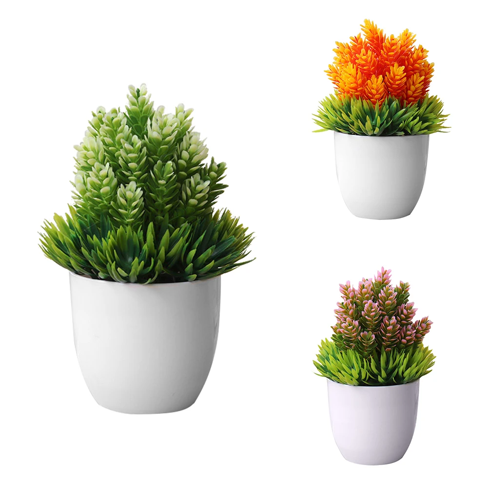 1Pc Artificial Potted Flower Fake Succulents Plant Bonsai Table Fake Flowers Simulation Decor For Home Office Hotel Garden
1Pc Artificial Potted Flower Fake Succulents Plant Bonsai Table Fake Flowers Simulation Decor For Home Office Hotel Garden