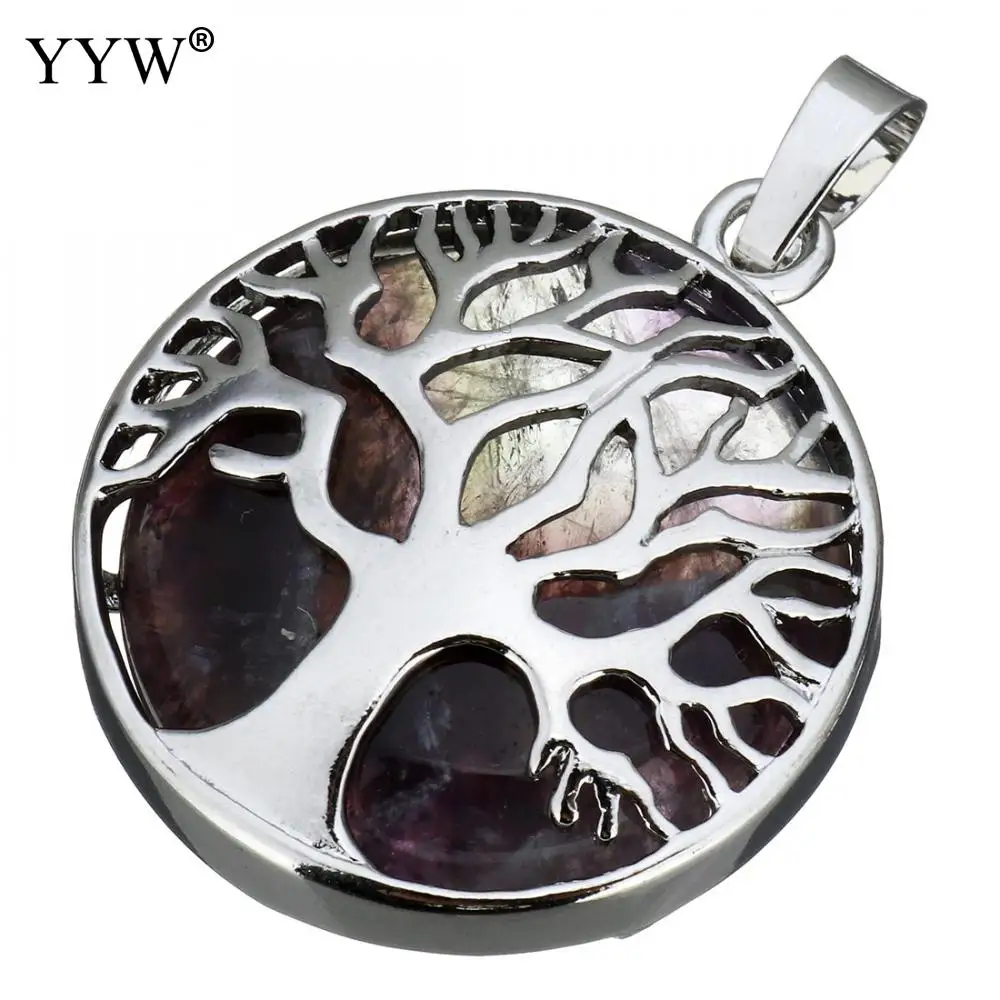 Natural Stone Pendant Tree Reiki Healing Purple White Crystal Quartz Beads for Jewelry Making Necklace for women
Natural Stone Pendant Tree Reiki Healing Purple White Crystal Quartz Beads for Jewelry Making Necklace for women