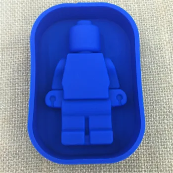 DIY Fondant Cake Decorating Tools 100% Food grade Silicone Lego Mold Super Big Robot Lego Cake Mold Ice Mold Baking Pan
DIY Fondant Cake Decorating Tools 100% Food grade Silicone Lego Mold Super Big Robot Lego Cake Mold Ice Mold Baking Pan