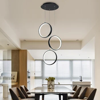 Modern LED Restaurant Pendant lights For dining table living room bedroom rectangle Round pendant lamp AC110/220V New
Modern LED Restaurant Pendant lights For dining table living room bedroom rectangle Round pendant lamp AC110/220V New