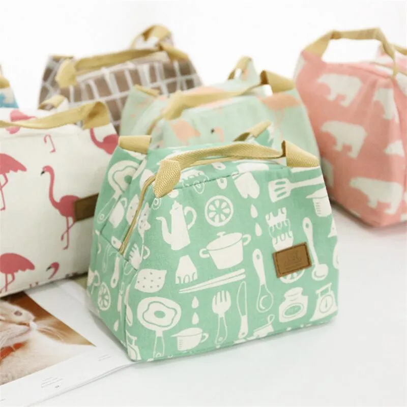 New Portable Insulated Canvas Cartoon Flamingo Lunch Bag Thermal Food Picnic Lunch Bags for Women kids Men Cooler Lunch Box Tote
New Portable Insulated Canvas Cartoon Flamingo Lunch Bag Thermal Food Picnic Lunch Bags for Women kids Men Cooler Lunch Box Tote