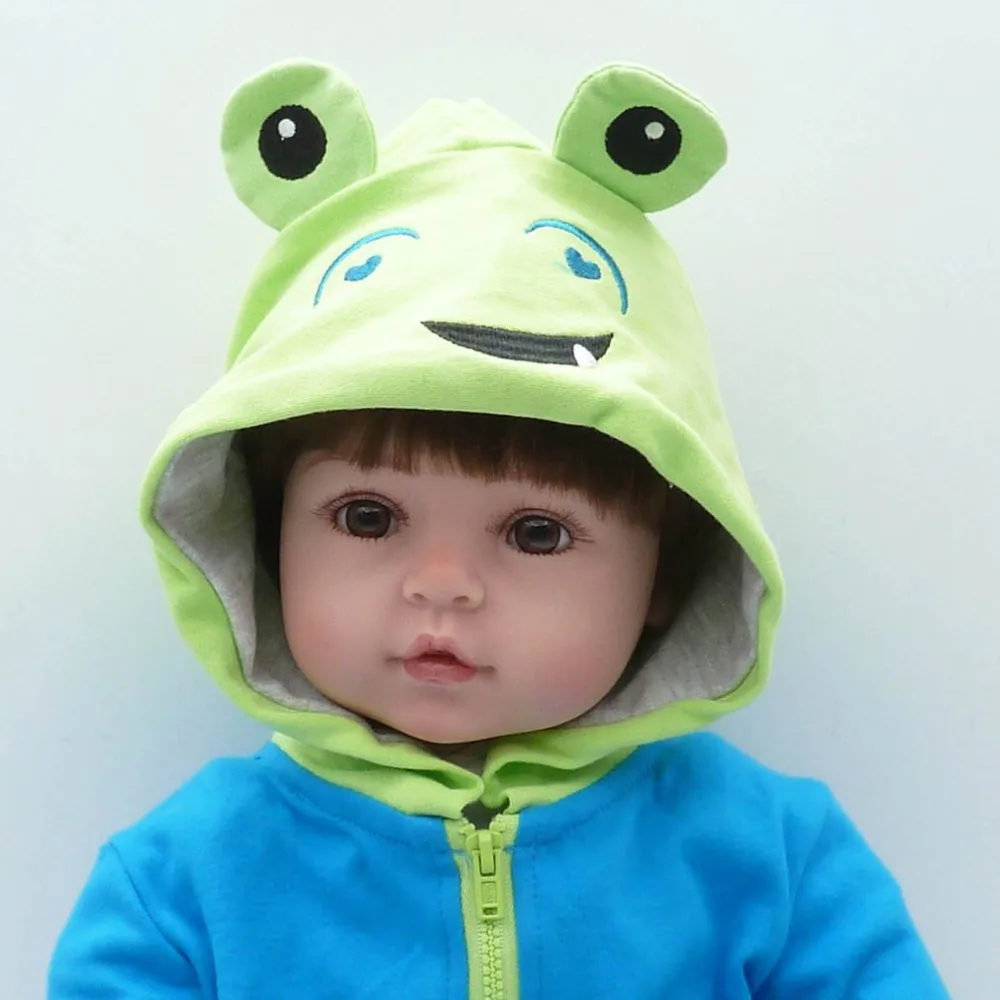 58cm Full Body Soft Silicone Vinyl Baby Doll Doll Toys Babe Reborn Baby Doll Playmate Gift Non-toxic Safe Handmade Baby Doll
58cm Full Body Soft Silicone Vinyl Baby Doll Doll Toys Babe Reborn Baby Doll Playmate Gift Non-toxic Safe Handmade Baby Doll