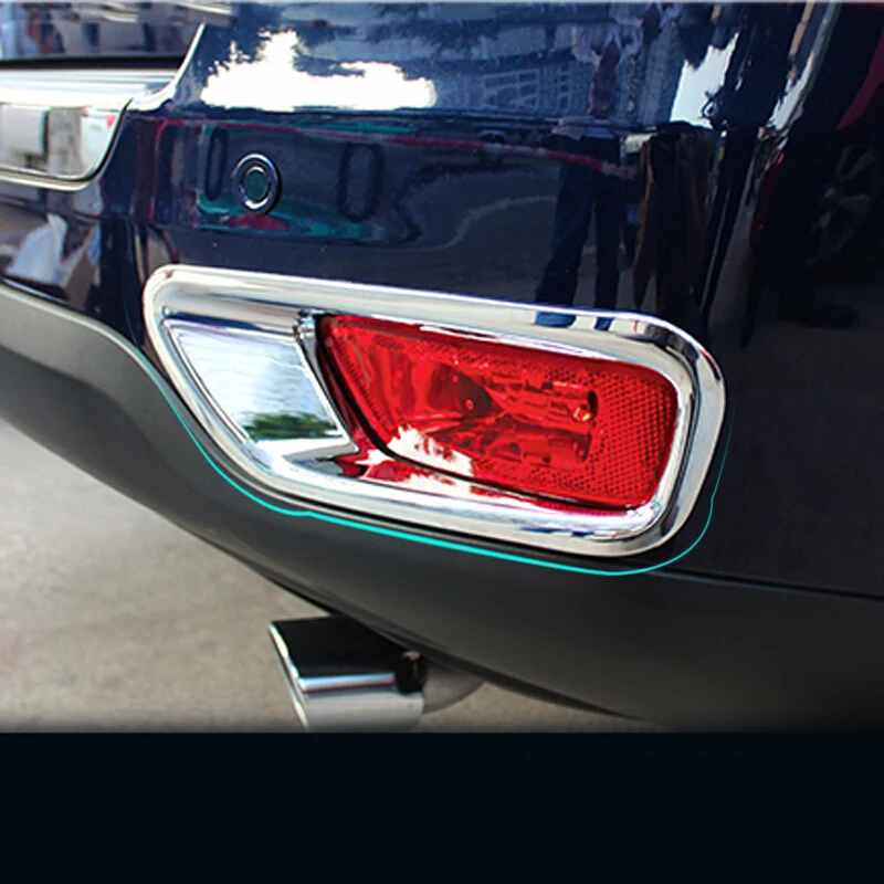 ABS Plastic For Jeep Compass 2011 2012 2013 2014 Rear Fog Light lamp Cover Trim Molding car styling accessories 2pcs
ABS Plastic For Jeep Compass 2011 2012 2013 2014 Rear Fog Light lamp Cover Trim Molding car styling accessories 2pcs