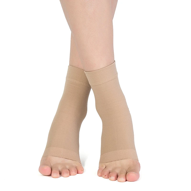 Медицинские компрессионные носки унисекс с открытым носком спортивные