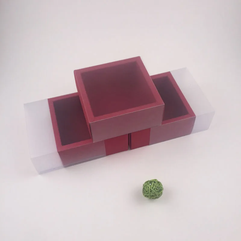 200pcs/lot Red Paper Drawer Boxes with Frosted PVC Lid Wedding Favor Party Gift Packaging Box
200pcs/lot Red Paper Drawer Boxes with Frosted PVC Lid Wedding Favor Party Gift Packaging Box