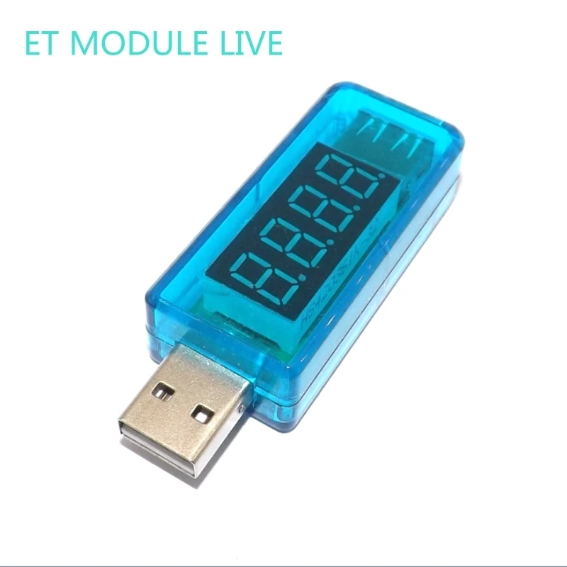 TZT teng Digital USB Mobile Power charging current voltage Tester Meter Mini USB charger doctor voltmeter ammeter Straight blue
TZT teng Digital USB Mobile Power charging current voltage Tester Meter Mini USB charger doctor voltmeter ammeter Straight blue