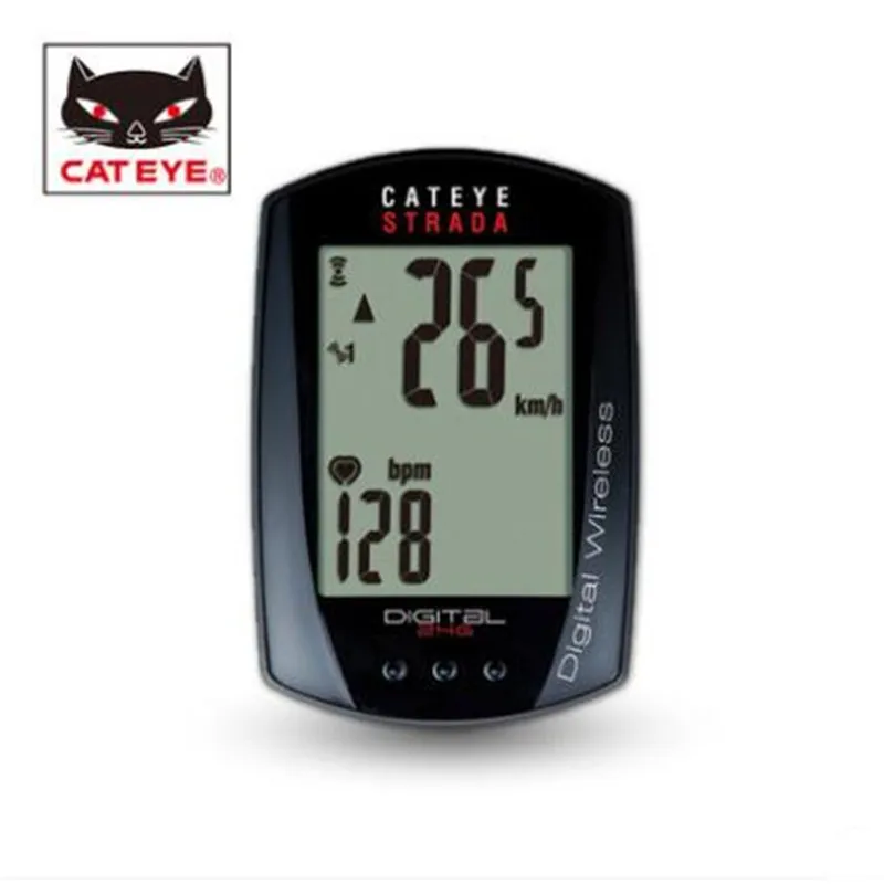 Cateye Strada-Двойная модель беспроводного велокомпьютера CC-RD420DW б/у | Спорт и