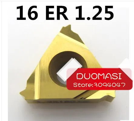 16ER 1.25 ISO Carbide Threading Inserts External Threading Insert Indexable Lathe Inserts for Threaded Lathe Holder
16ER 1.25 ISO Carbide Threading Inserts External Threading Insert Indexable Lathe Inserts for Threaded Lathe Holder