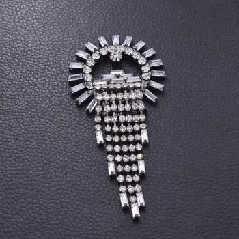 2pcs/lot hematite plated crystal rhinestones tassel buckle for shoes garment buttons sew on DIY luxury handmade sewing patches
2pcs/lot hematite plated crystal rhinestones tassel buckle for shoes garment buttons sew on DIY luxury handmade sewing patches