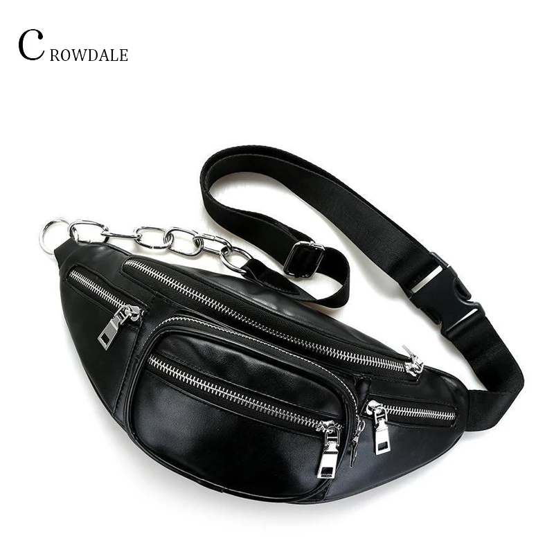 CROWDALE Chest bag waist bag for women PU Leather Bags Fashion High-capacity Casual Fanny pack Crossbody Chain female Hip Bags
CROWDALE Chest bag waist bag for women PU Leather Bags Fashion High-capacity Casual Fanny pack Crossbody Chain female Hip Bags