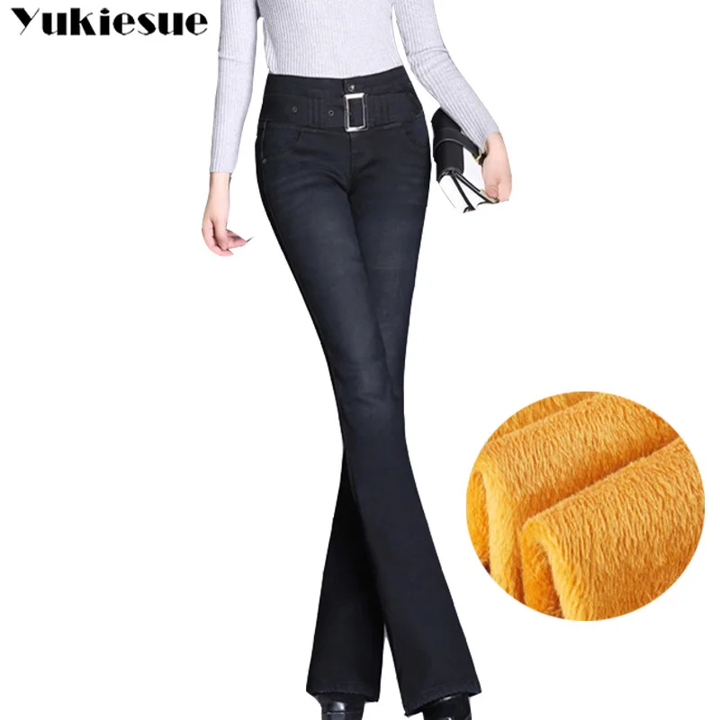 Winter warm fleece Stretching Flare Jeans Women Stretching Bell-Bottoms Jeans For Girls Trousers for women Jeans Large Size
Winter warm fleece Stretching Flare Jeans Women Stretching Bell-Bottoms Jeans For Girls Trousers for women Jeans Large Size