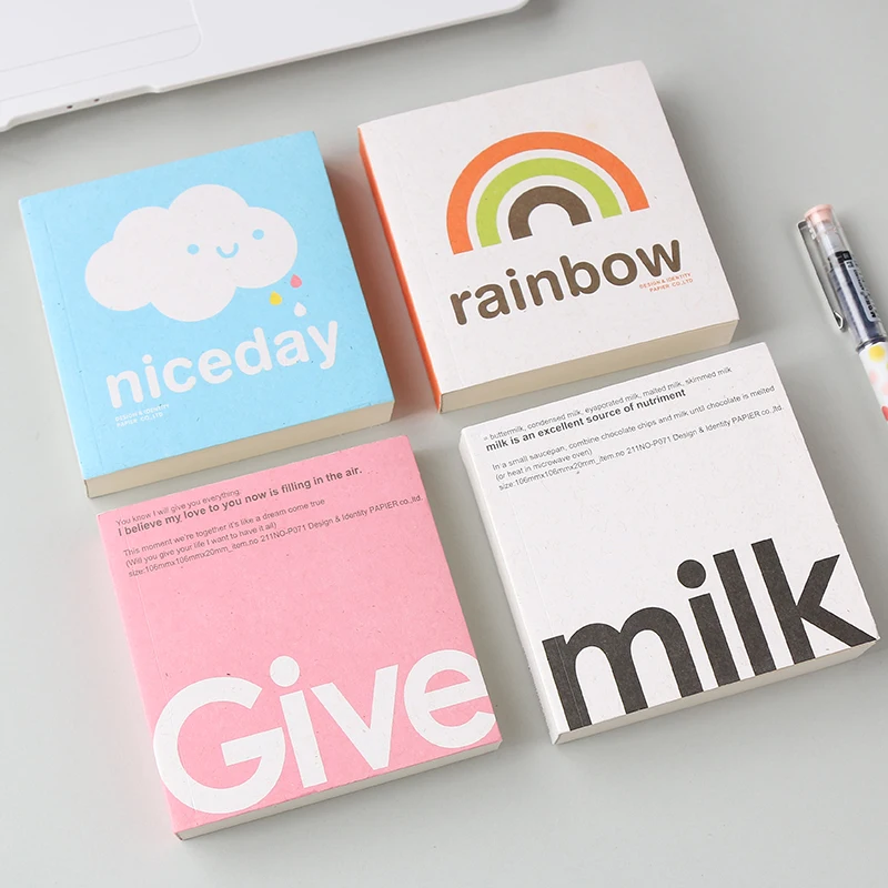 Creative Portable Notepad Can Tear Paper Notebook Cute Blank Note Student School Supplies
Creative Portable Notepad Can Tear Paper Notebook Cute Blank Note Student School Supplies
