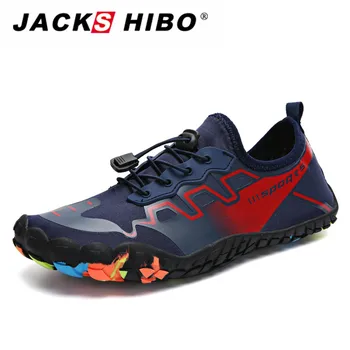 JACKSHIBO Men's Outdoor Sneakers Shoes Beach Swimming Water Shoes Walking Diving Fishing Quick Dry Aqua Shoes Zapatos de agua
JACKSHIBO Men's Outdoor Sneakers Shoes Beach Swimming Water Shoes Walking Diving Fishing Quick Dry Aqua Shoes Zapatos de agua