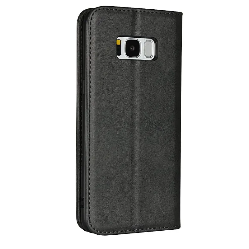 Magnetic Cases For Samsung Galaxy S8/S8 Plus Genuine Leather Cover Wallet Flip Soft Inner Back Cover Mobile Phone Bag Accessory