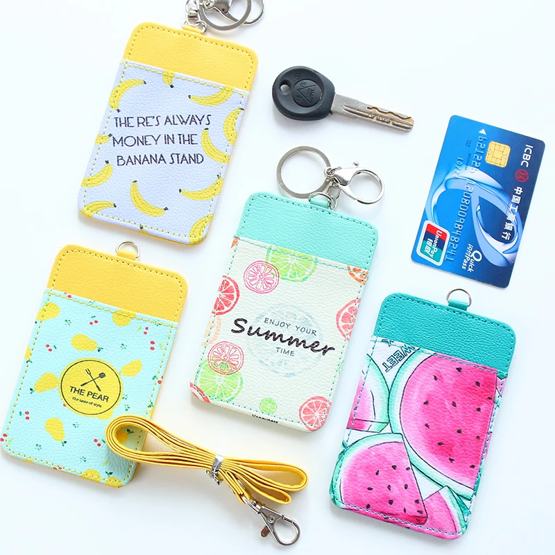 Fresh Style Fruits Patterns PU Leather Card Bus Card Name Business Cards Holder Office & School Supplies
Fresh Style Fruits Patterns PU Leather Card Bus Card Name Business Cards Holder Office & School Supplies