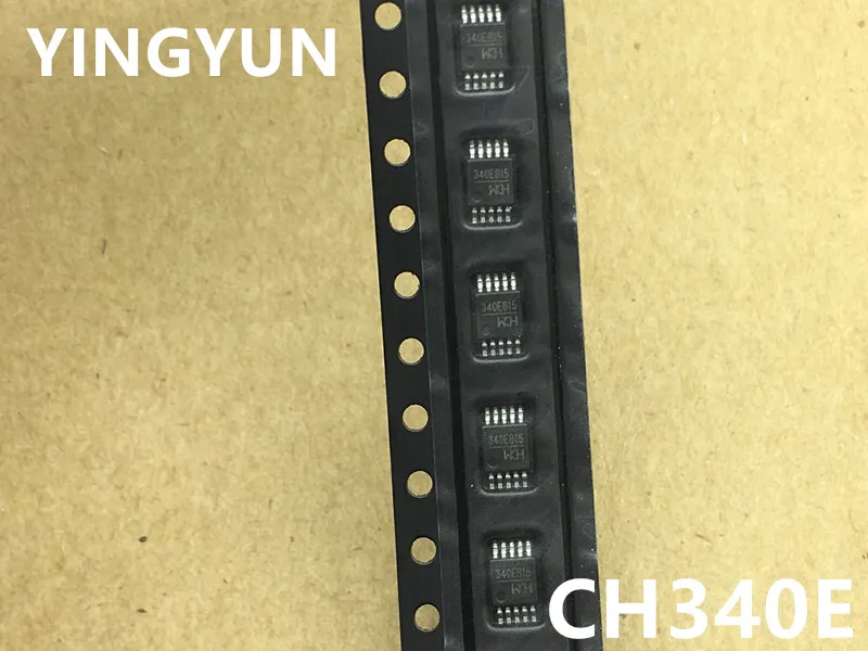 20PCS/Lot 340E CH340E MSOP-10 USB Small Size Can replace CH340G Built - in crystal oscillator NEW Original
20PCS/Lot 340E CH340E MSOP-10 USB Small Size Can replace CH340G Built - in crystal oscillator NEW Original