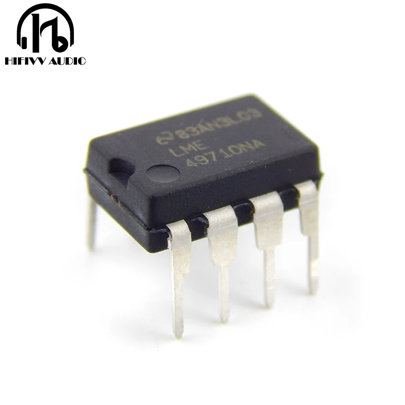 LME49710NA single operational amplifier new USA plastic line 8 pin hifi audio LME49710 IC chip op amp
LME49710NA single operational amplifier new USA plastic line 8 pin hifi audio LME49710 IC chip op amp