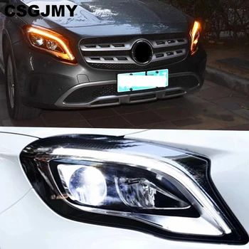 1Pair Head Lamp Headlights LED Headlight Daytime Running Light DRL Bi-LED LENS For Benz GLA 200 220 260 2015 2016 2017 2018
1Pair Head Lamp Headlights LED Headlight Daytime Running Light DRL Bi-LED LENS For Benz GLA 200 220 260 2015 2016 2017 2018