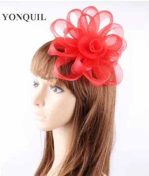 Multiple colors Women elegant wedding hair fascinators hats feather nylon fascinators accessories with hair combs party headwear
Multiple colors Women elegant wedding hair fascinators hats feather nylon fascinators accessories with hair combs party headwear